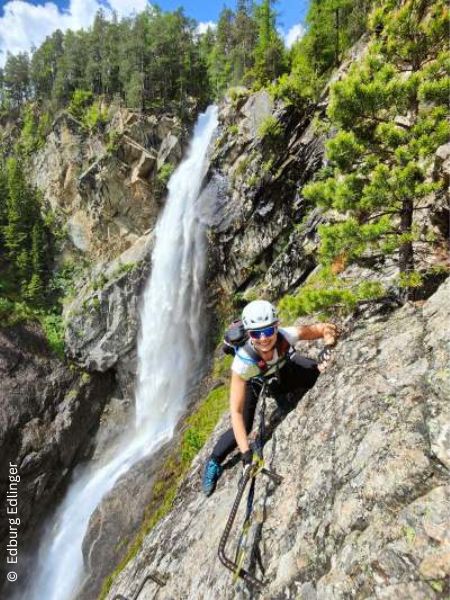 Klettersteig Lehner Wasserfall