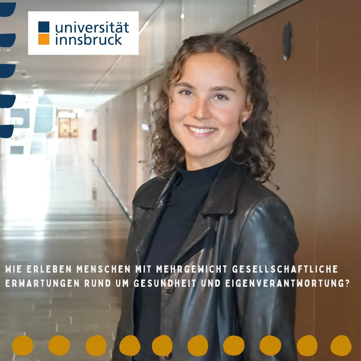 Soziologin Jule Pichler sucht Interviewpartner:innen mit Mehrgewicht für ihre Dissertation